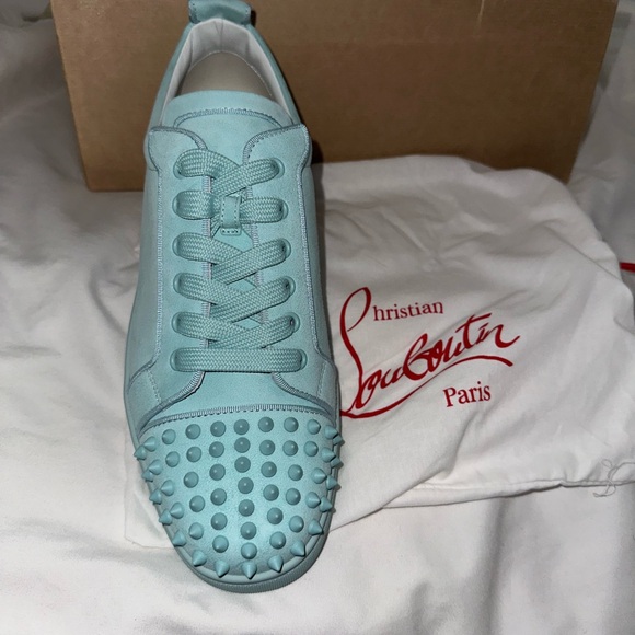 Christian Louboutin Iceberg Suede Sneakers